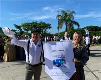 Representantes da AGAC Participam das Comemoraes dos 150 Anos da Colonizao Italiana no Brasil